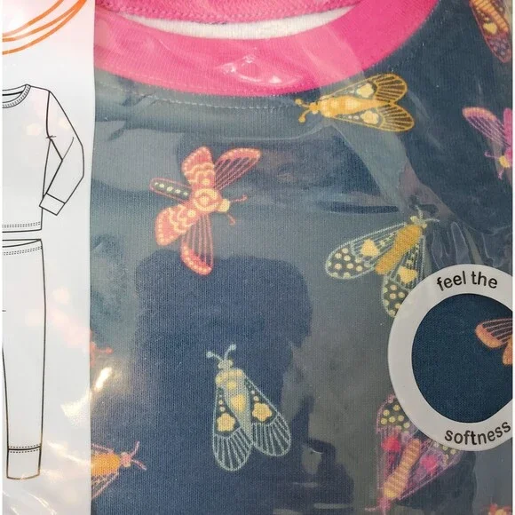 Girls Set of 5 Cotton 2 Piece Snug Fit Pajama Sets Toddler 2T NEW - Picture 4 of 9